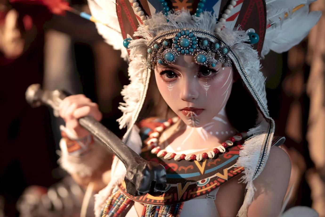 图片[30]-Bangni邦尼 – 印第安 (紫舞龙)[42P]-萌味圈