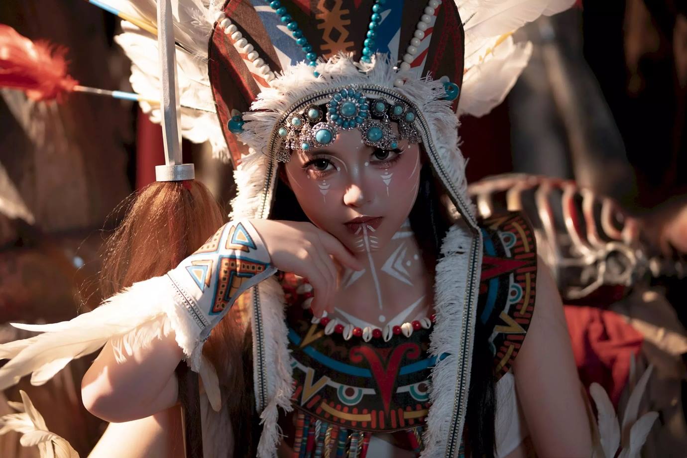 图片[31]-Bangni邦尼 – 印第安 (紫舞龙)[42P]-萌味圈