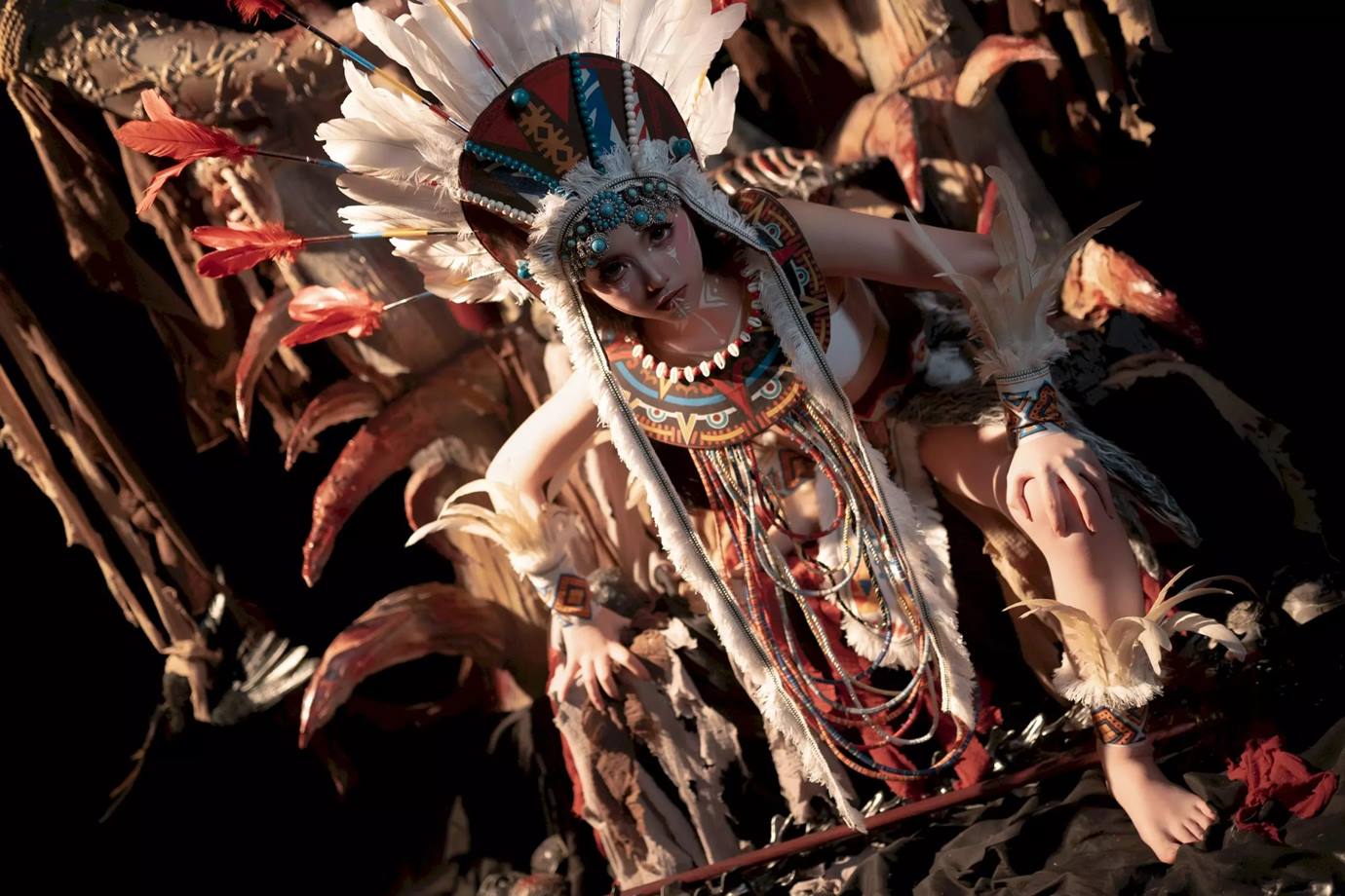 图片[35]-Bangni邦尼 – 印第安 (紫舞龙)[42P]-萌味圈