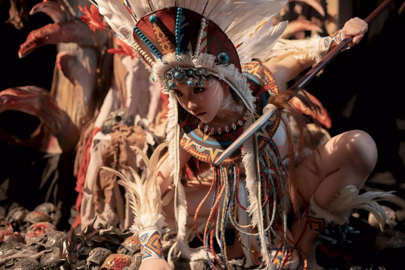 图片[36]-Bangni邦尼 – 印第安 (紫舞龙)[42P]-萌味圈