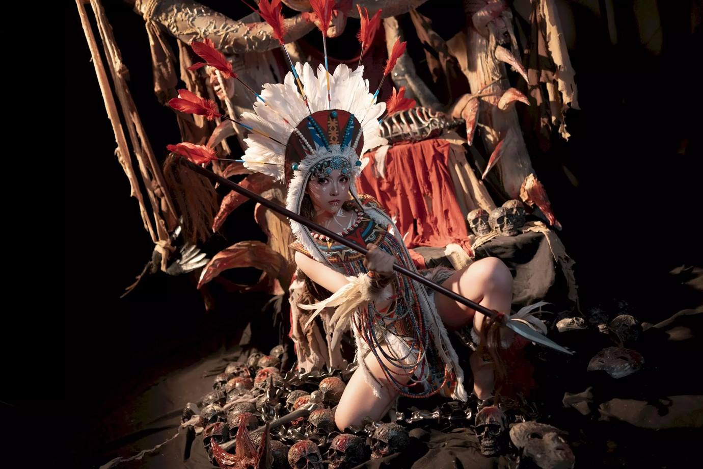 图片[37]-Bangni邦尼 – 印第安 (紫舞龙)[42P]-萌味圈