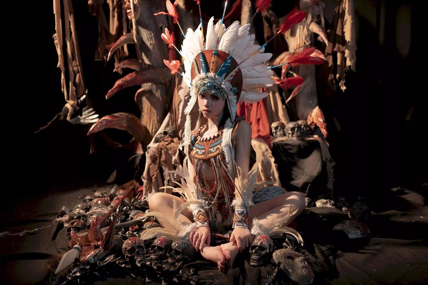 图片[39]-Bangni邦尼 – 印第安 (紫舞龙)[42P]-萌味圈