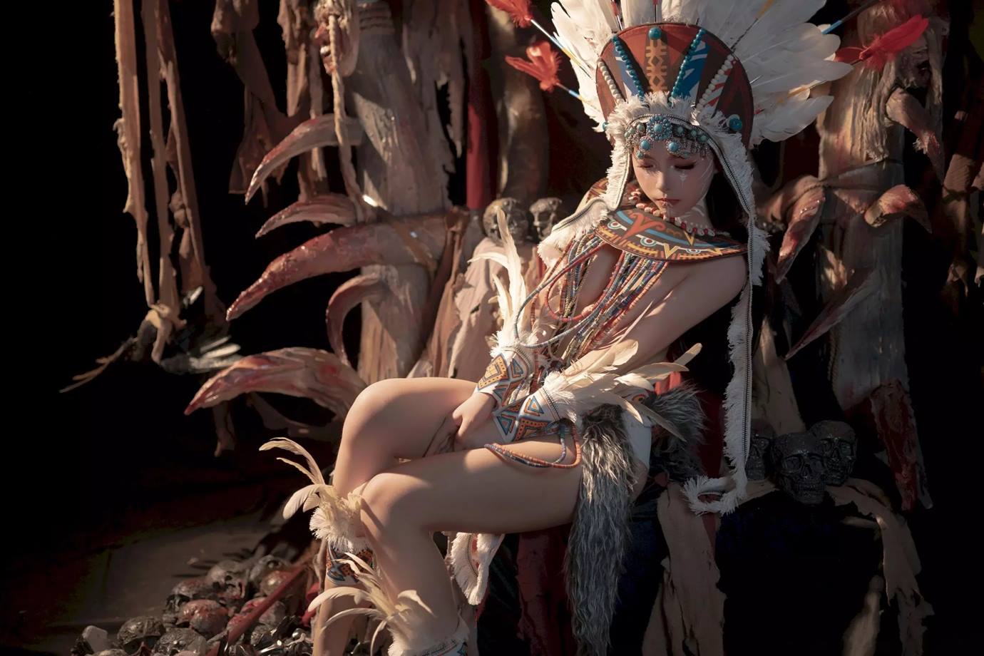 图片[41]-Bangni邦尼 – 印第安 (紫舞龙)[42P]-萌味圈