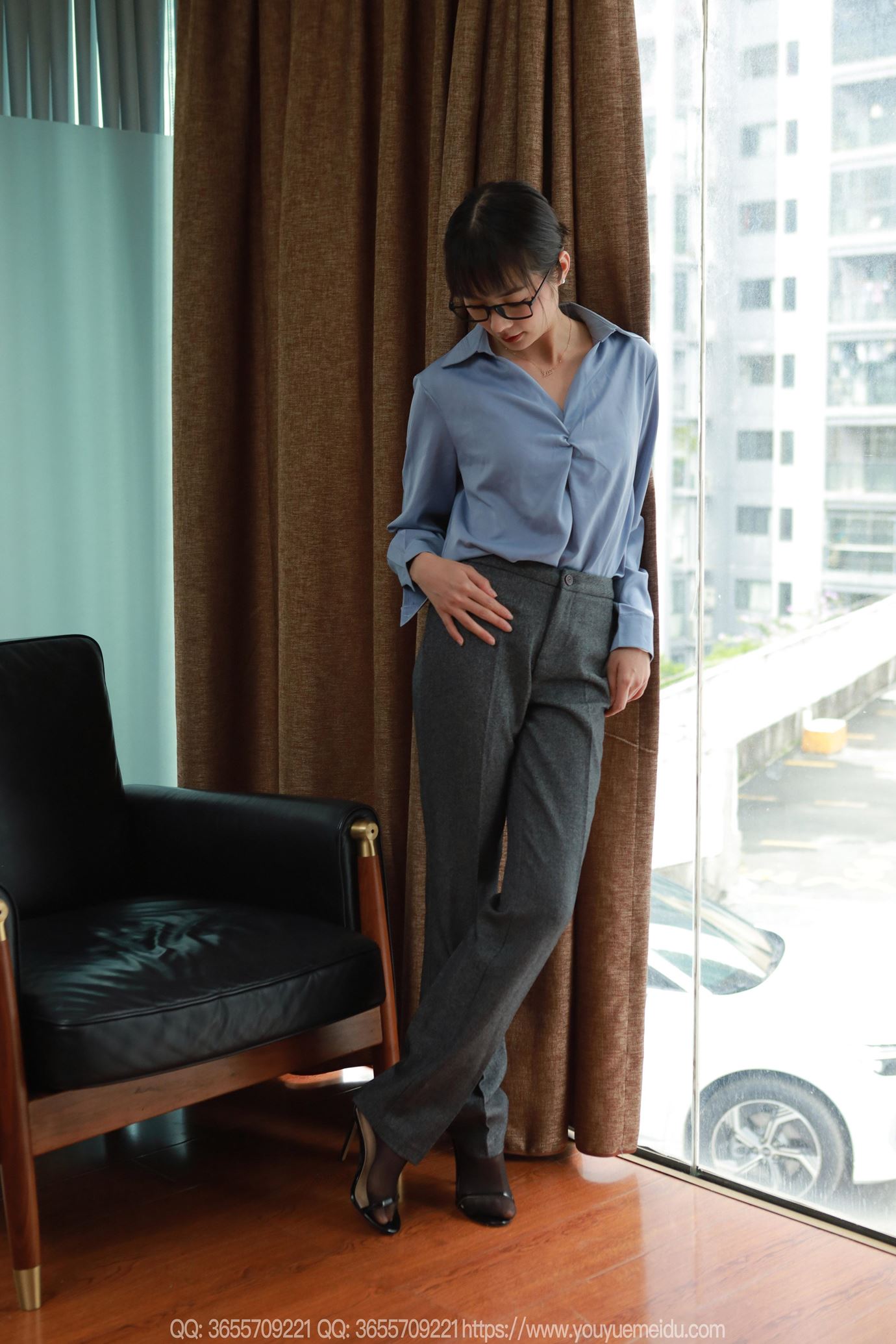 图片[2]-[IESS异思趣向] 2025.04.11 丝享家2025：小金《西裤里丝》[90P]-萌味圈