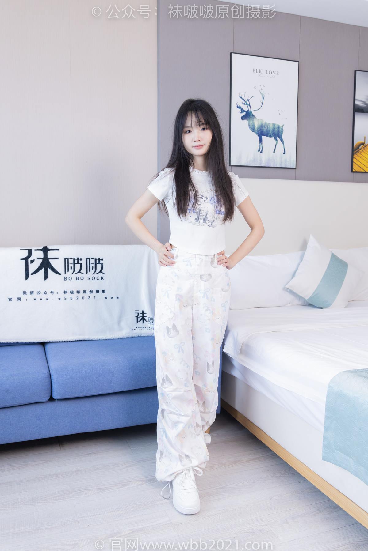 图片[2]-[BoBoSocks袜啵啵]NO.550 甜甜圈-板鞋自然穿脏白棉袜[116P]-萌味圈