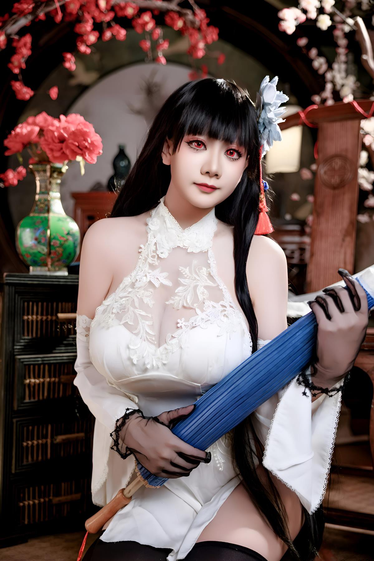 图片[36]-阿雪雪 – 碧蓝航线 逸仙 旗袍[40P]-萌味圈