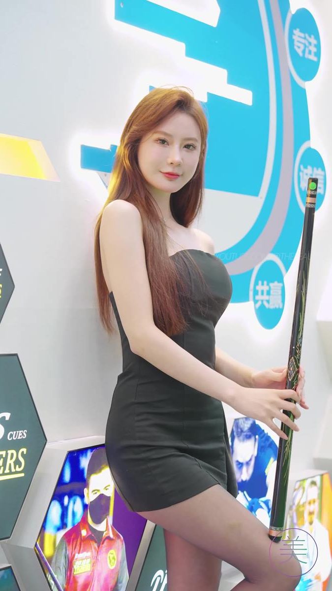 图片[2]-NO.1253 2024 广州国际台球展网红随拍 25[20P]-萌味圈