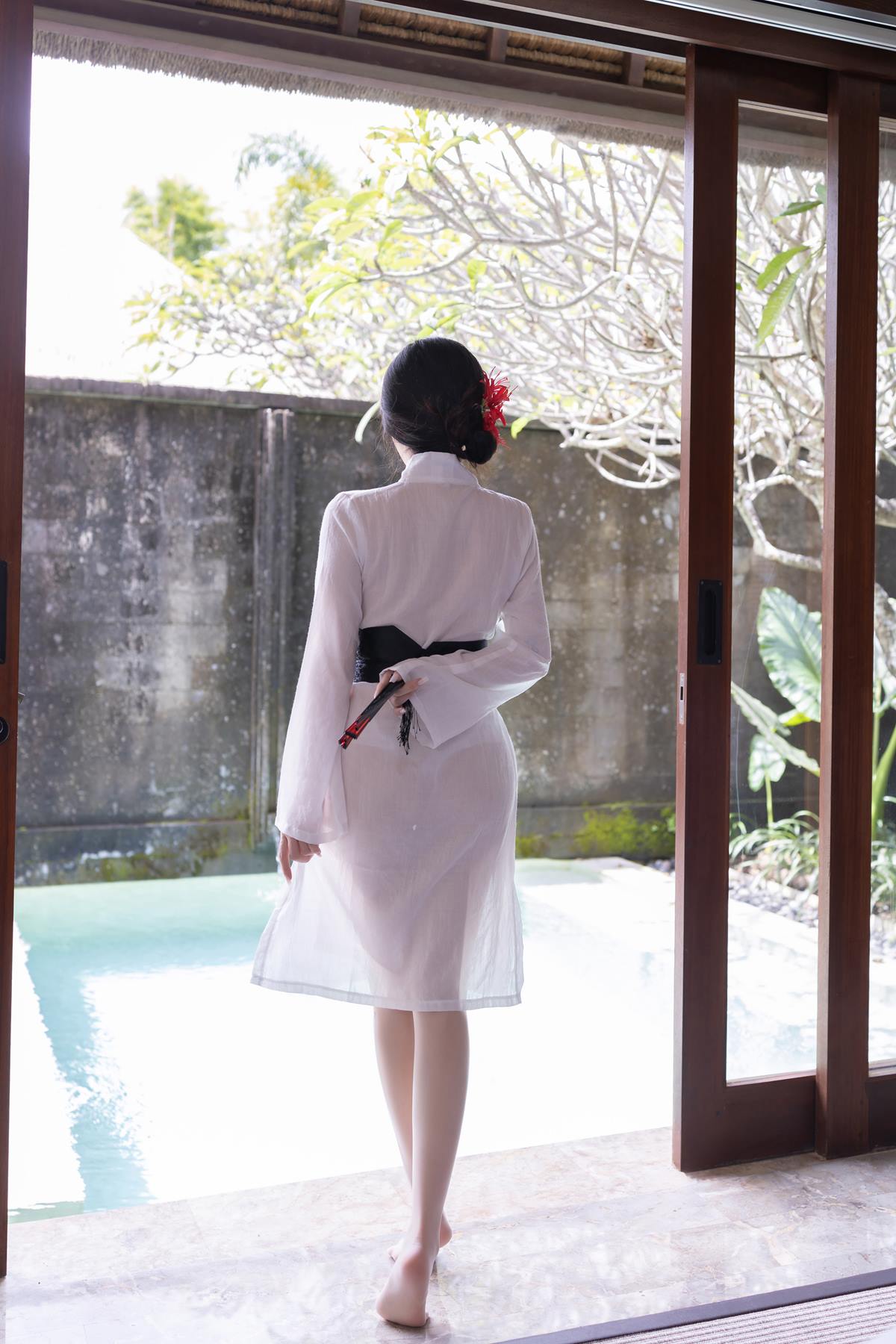 图片[46]-秀人名模鱼子酱Fish《寂》写真[46P]-萌味圈