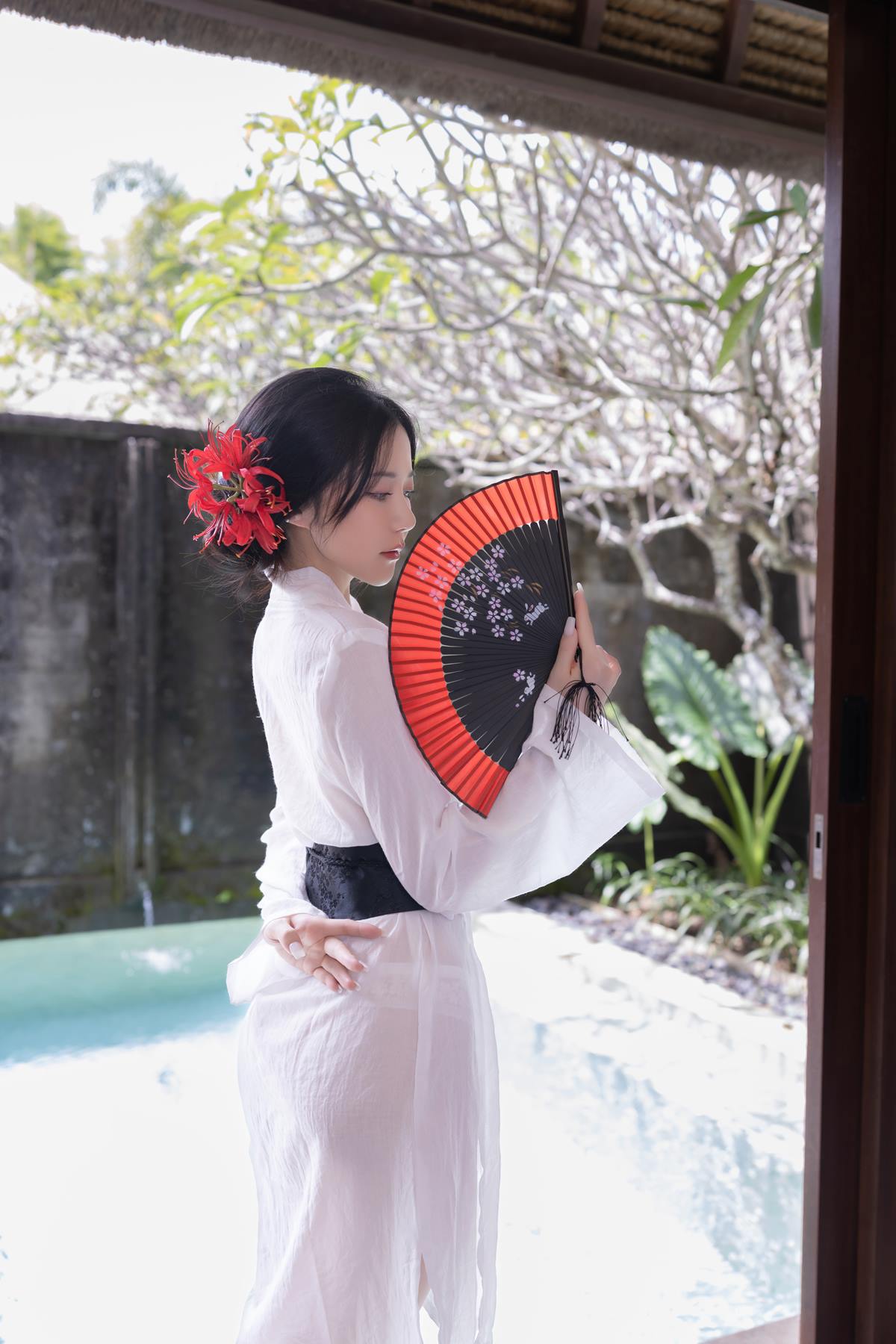 图片[47]-秀人名模鱼子酱Fish《寂》写真[46P]-萌味圈