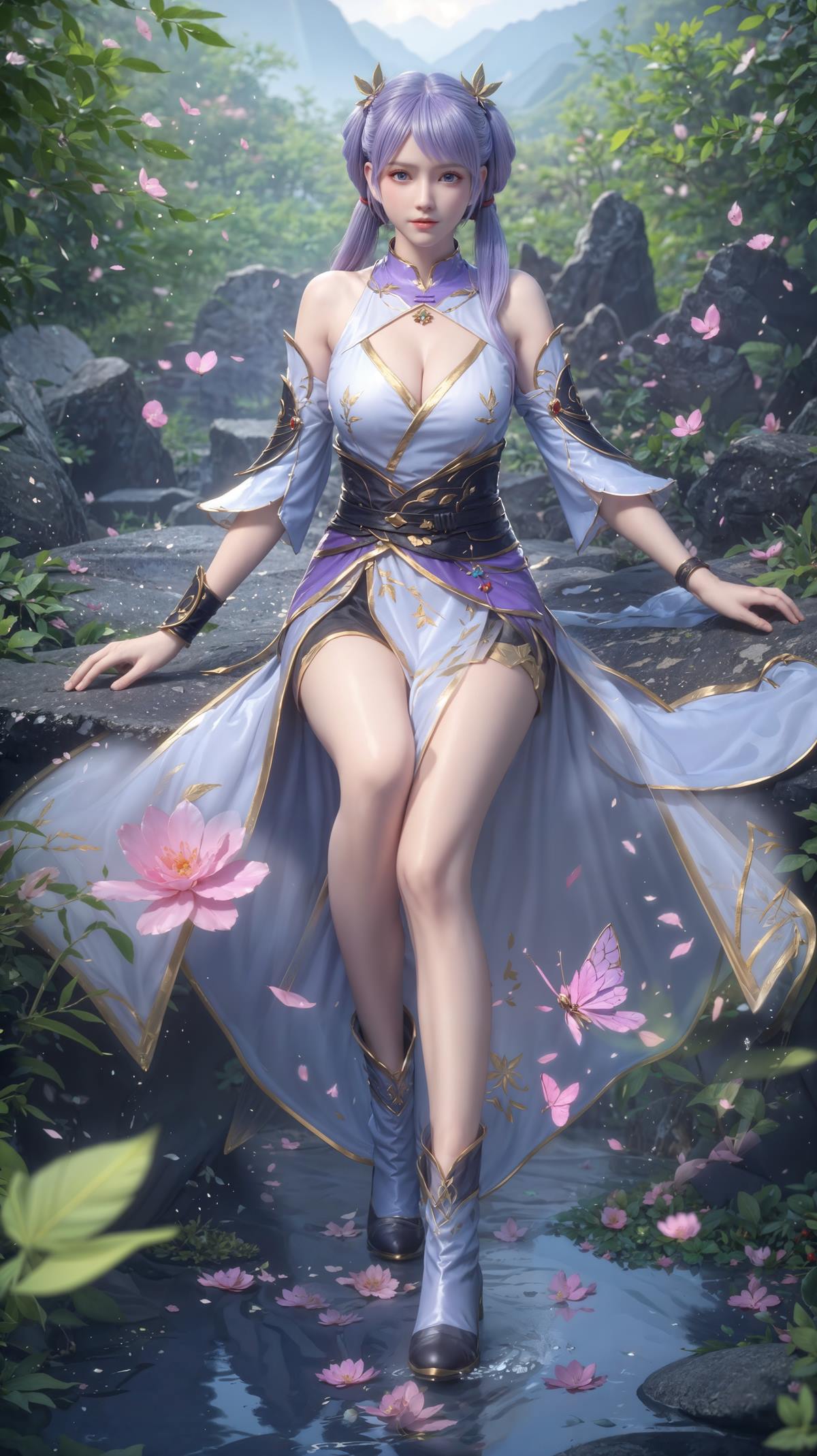 图片[2]-AI绘画 637 清月 韩雪[34P]-萌味圈