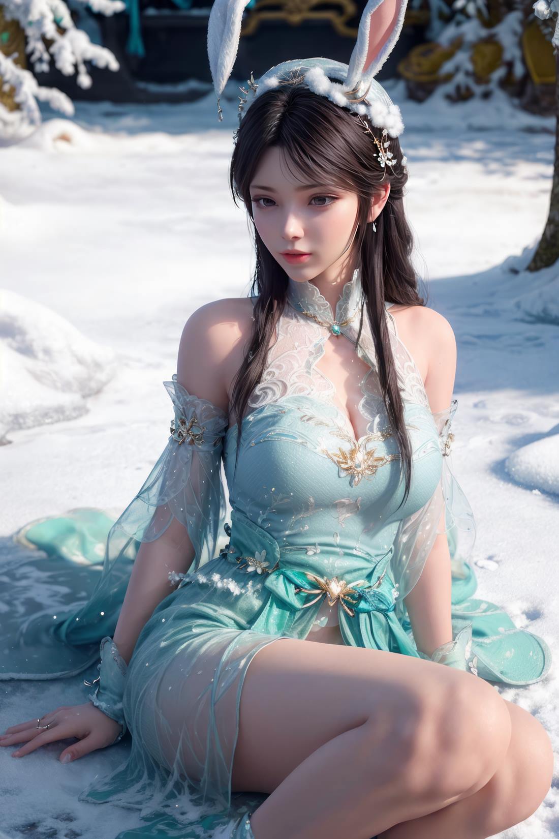 图片[2]-AI绘画 706 斗破苍穹-萧薰儿[56P]-萌味圈