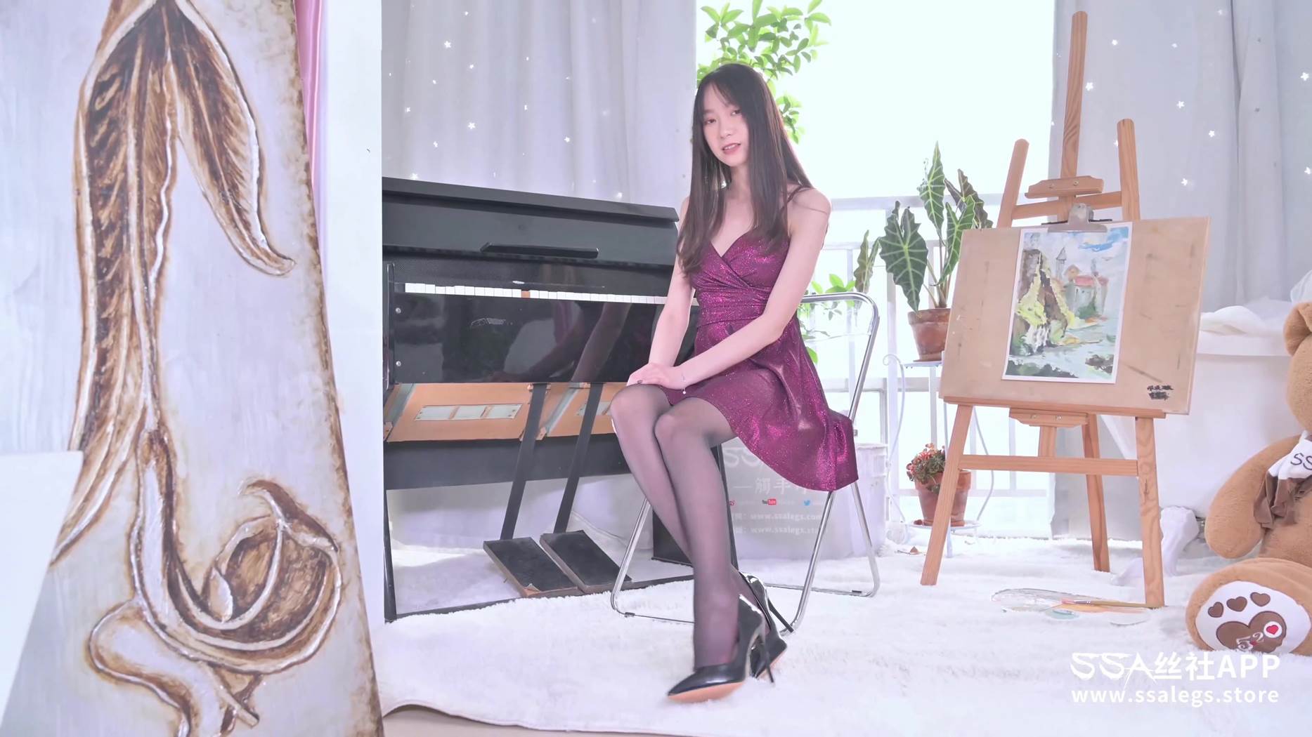 图片[2]-[SSA丝社]短片 NO.0190 伊霖 绫品牌极系列[29P]-萌味圈