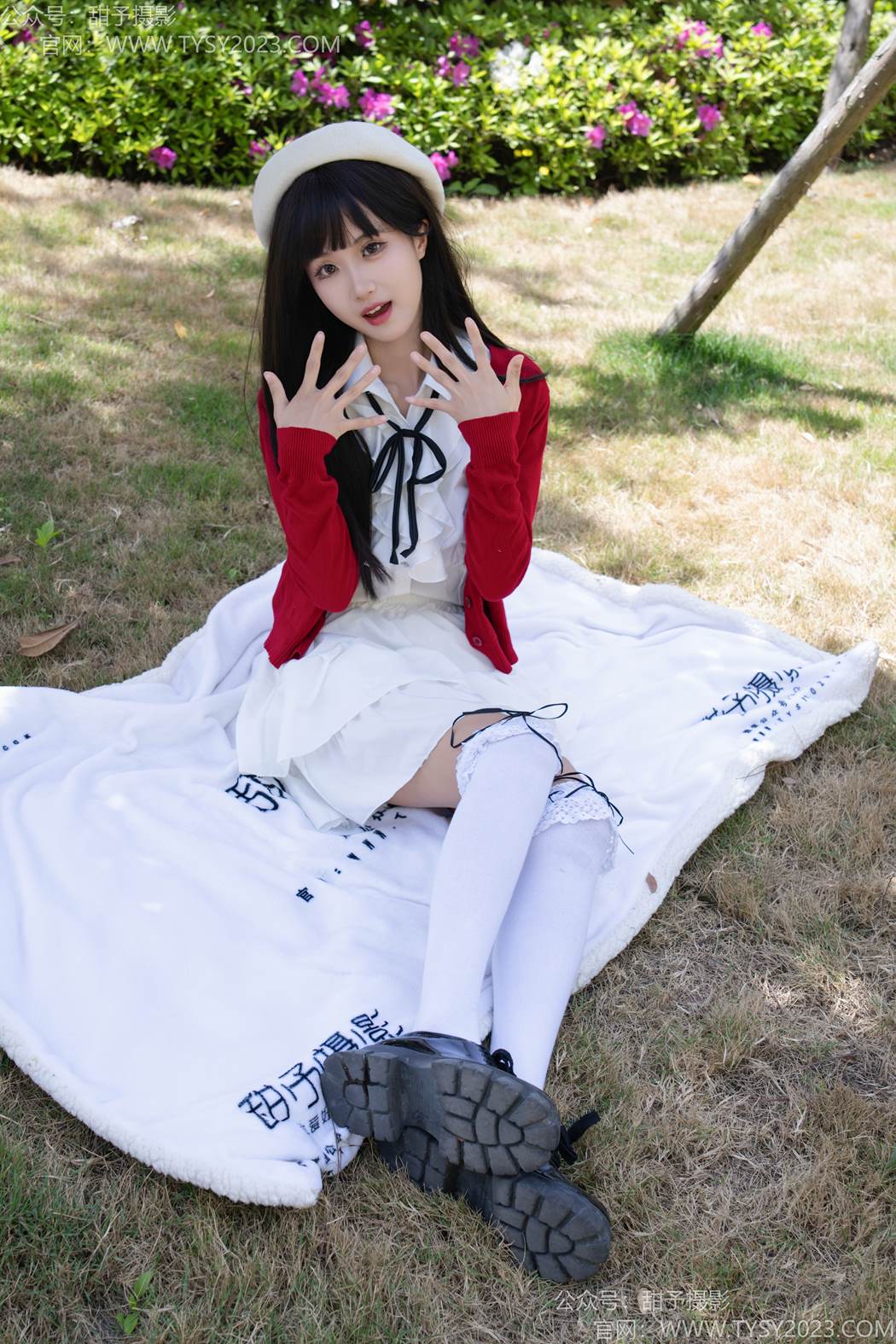 图片[2]-甜予摄影 NO.197 小甜桃-皮鞋、大腿袜、裸足[111P]-萌味圈