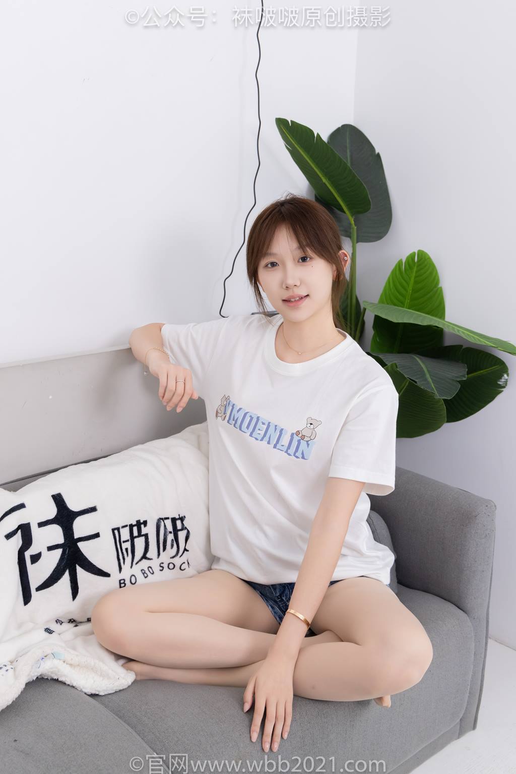 图片[9]-[BoBoSocks袜啵啵]NO.587 香菜-匡威帆布鞋、薄肉丝[139P]-萌味圈