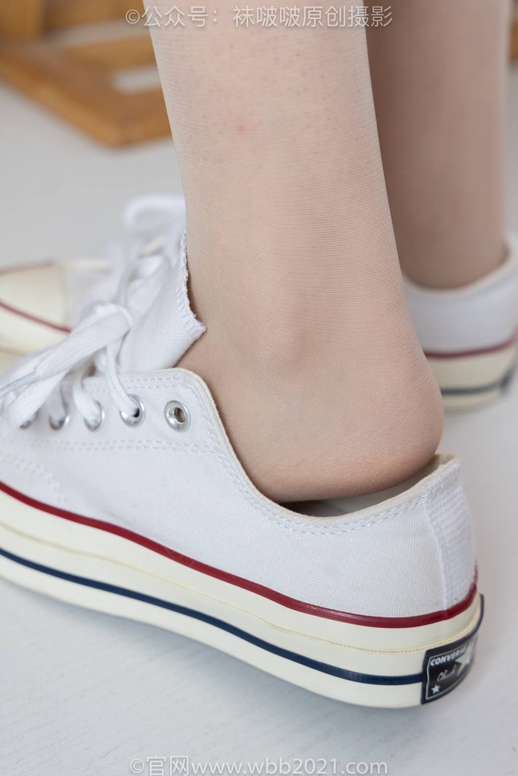 图片[12]-[BoBoSocks袜啵啵]NO.587 香菜-匡威帆布鞋、薄肉丝[139P]-萌味圈