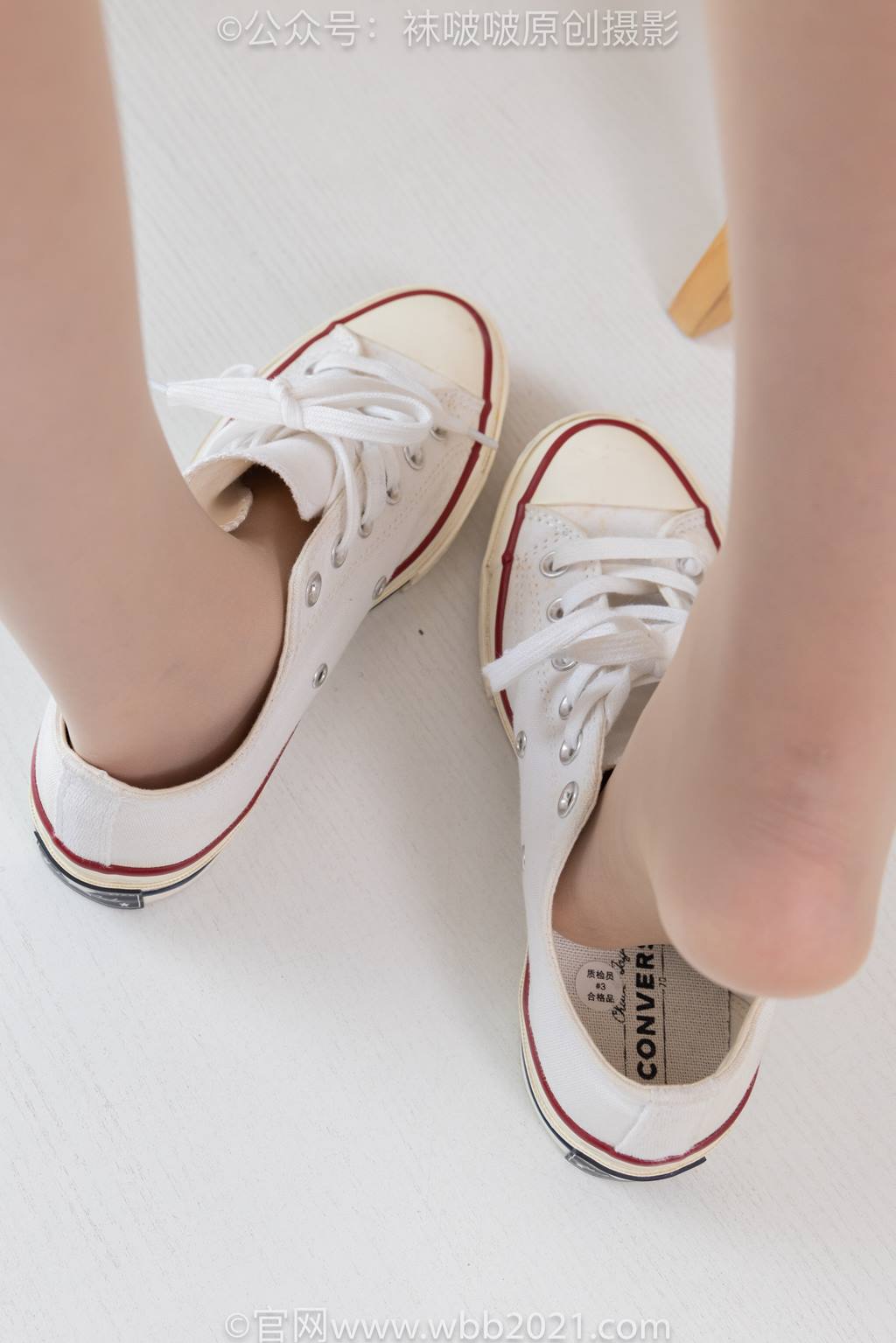图片[41]-[BoBoSocks袜啵啵]NO.587 香菜-匡威帆布鞋、薄肉丝[139P]-萌味圈