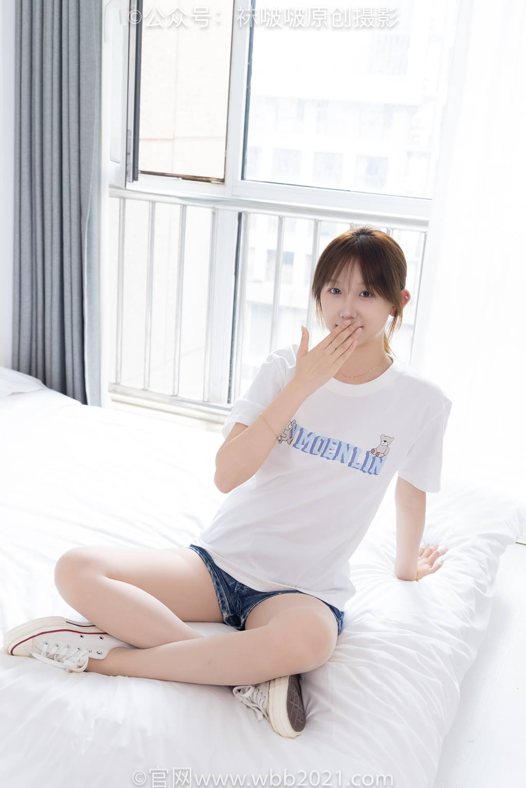 图片[46]-[BoBoSocks袜啵啵]NO.587 香菜-匡威帆布鞋、薄肉丝[139P]-萌味圈