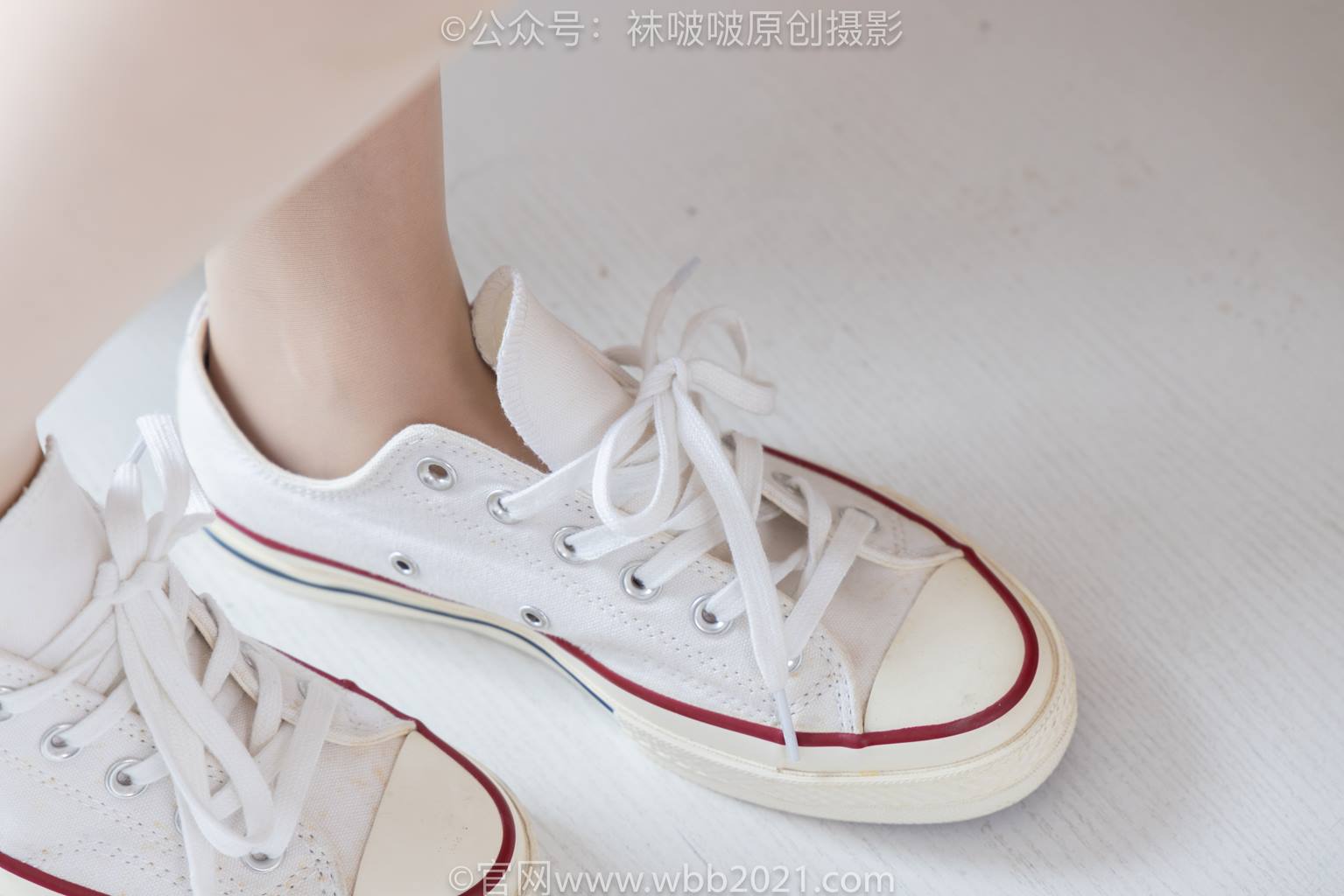 图片[47]-[BoBoSocks袜啵啵]NO.587 香菜-匡威帆布鞋、薄肉丝[139P]-萌味圈