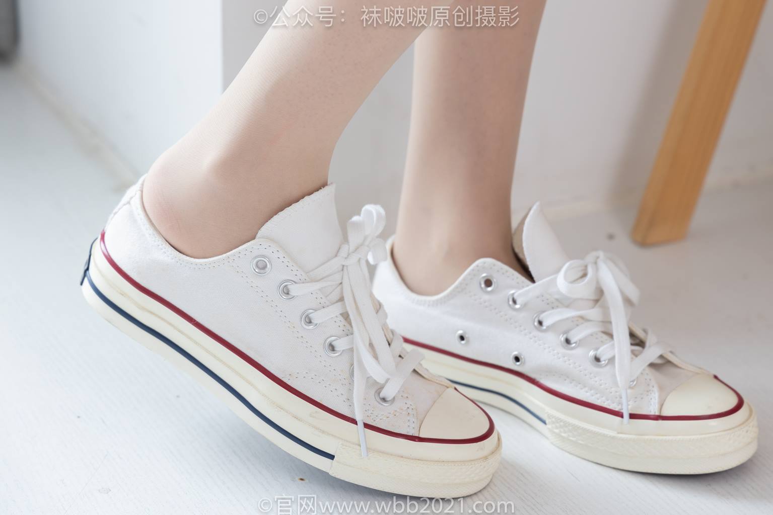 图片[49]-[BoBoSocks袜啵啵]NO.587 香菜-匡威帆布鞋、薄肉丝[139P]-萌味圈