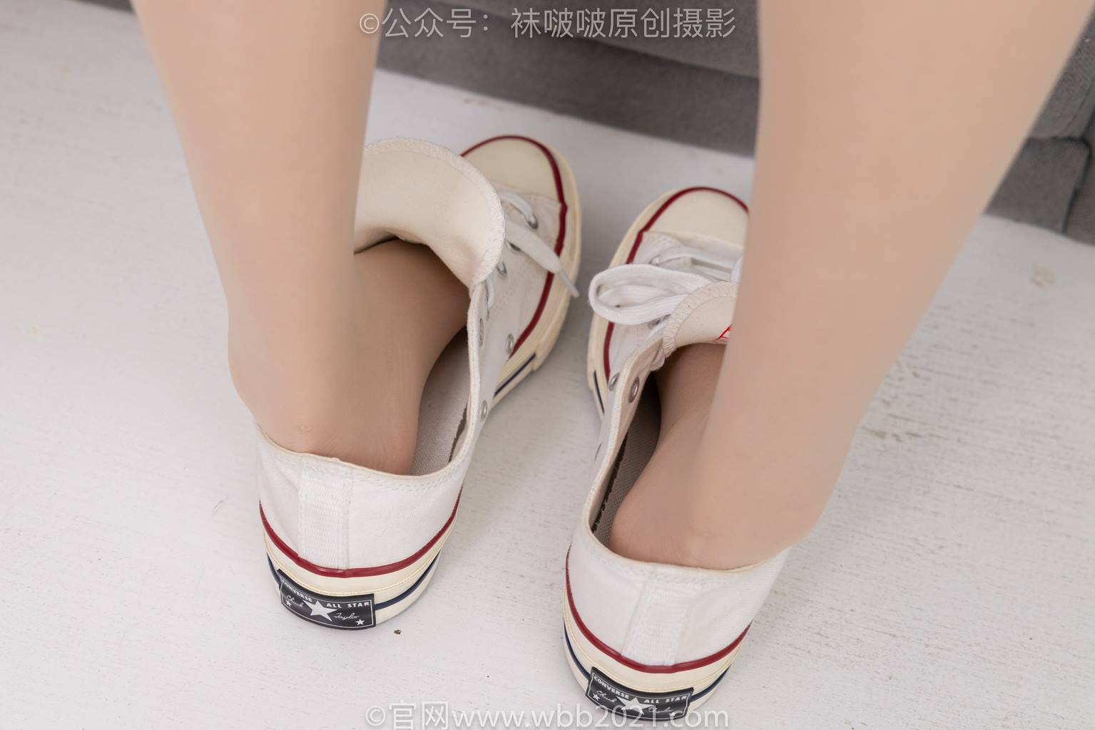 图片[55]-[BoBoSocks袜啵啵]NO.587 香菜-匡威帆布鞋、薄肉丝[139P]-萌味圈