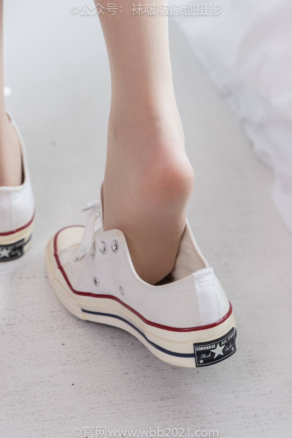 图片[67]-[BoBoSocks袜啵啵]NO.587 香菜-匡威帆布鞋、薄肉丝[139P]-萌味圈