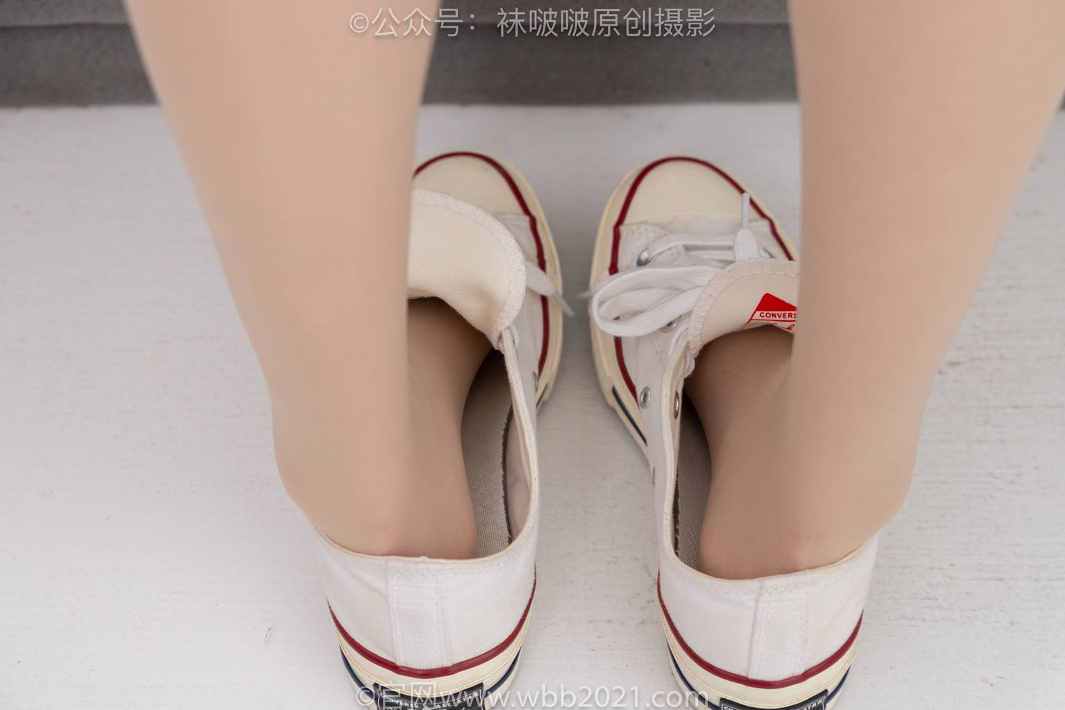 图片[79]-[BoBoSocks袜啵啵]NO.587 香菜-匡威帆布鞋、薄肉丝[139P]-萌味圈