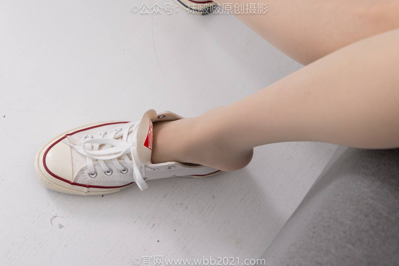 图片[104]-[BoBoSocks袜啵啵]NO.587 香菜-匡威帆布鞋、薄肉丝[139P]-萌味圈