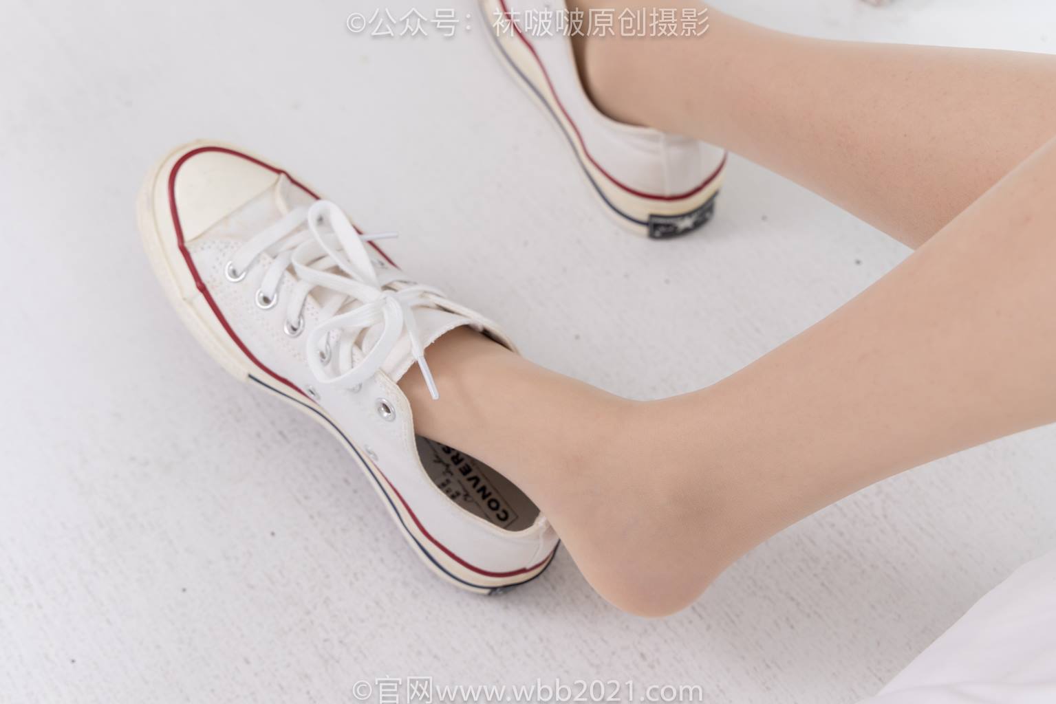 图片[106]-[BoBoSocks袜啵啵]NO.587 香菜-匡威帆布鞋、薄肉丝[139P]-萌味圈