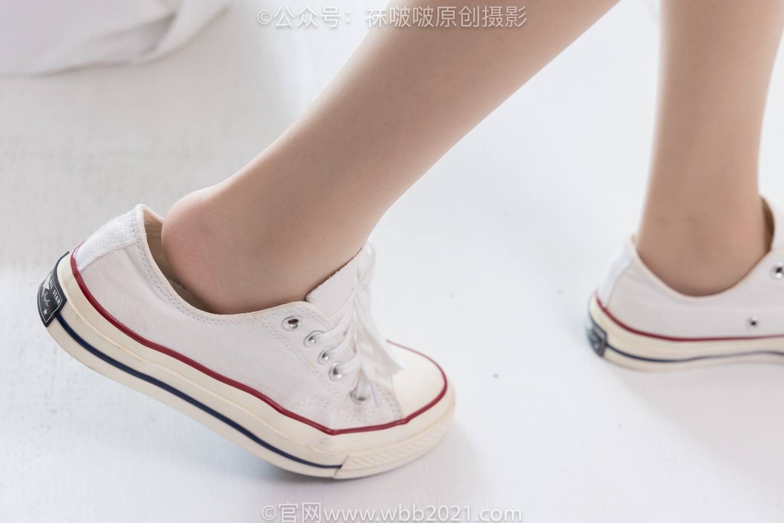 图片[107]-[BoBoSocks袜啵啵]NO.587 香菜-匡威帆布鞋、薄肉丝[139P]-萌味圈