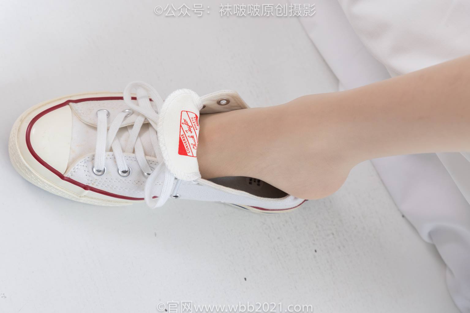 图片[108]-[BoBoSocks袜啵啵]NO.587 香菜-匡威帆布鞋、薄肉丝[139P]-萌味圈