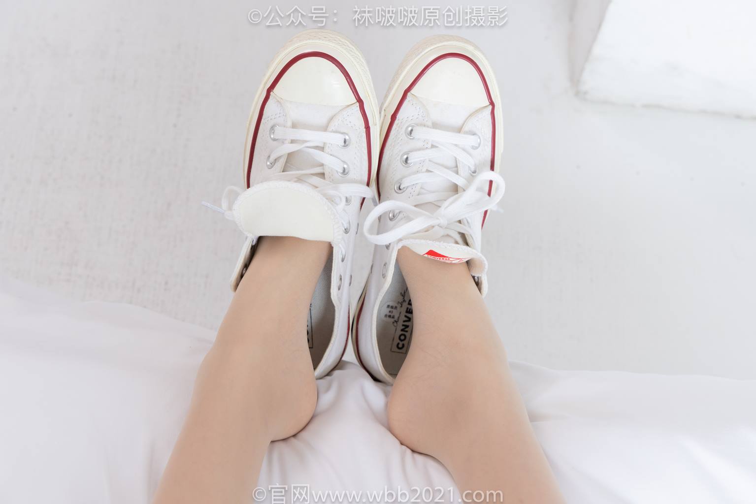 图片[113]-[BoBoSocks袜啵啵]NO.587 香菜-匡威帆布鞋、薄肉丝[139P]-萌味圈