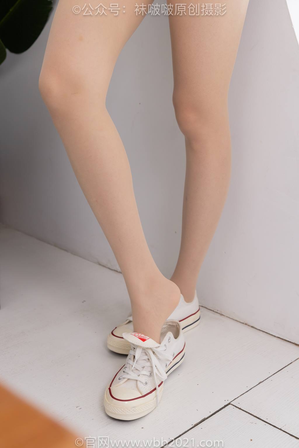 图片[117]-[BoBoSocks袜啵啵]NO.587 香菜-匡威帆布鞋、薄肉丝[139P]-萌味圈