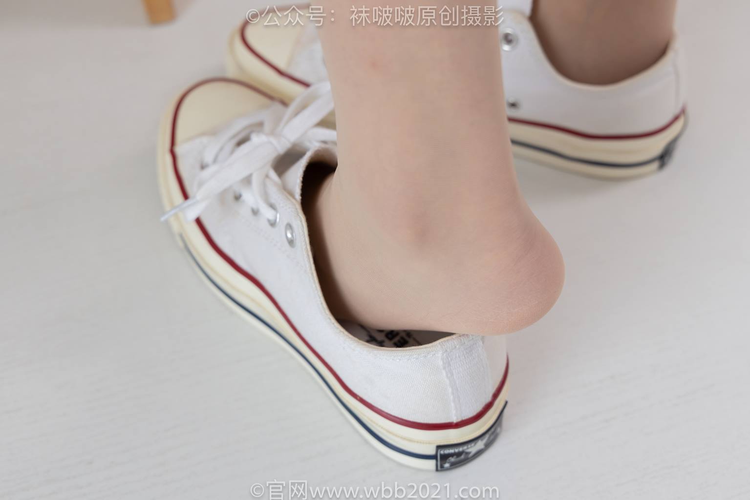 图片[124]-[BoBoSocks袜啵啵]NO.587 香菜-匡威帆布鞋、薄肉丝[139P]-萌味圈