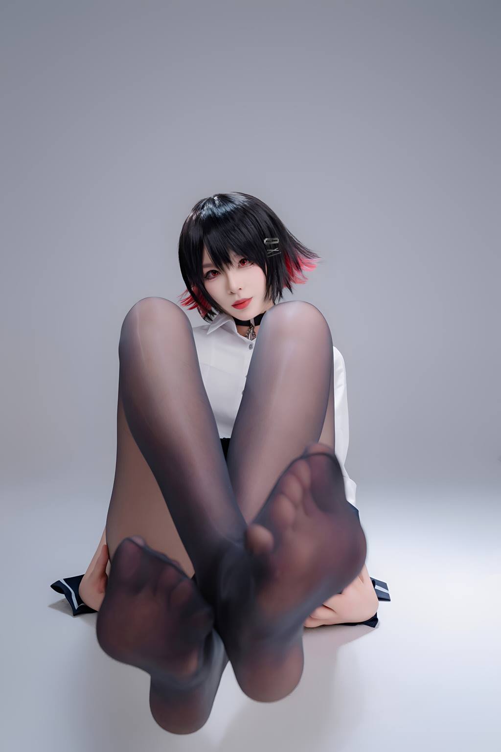 图片[2]-轩萧学姐 – 鲨鱼妹JK[70P]-萌味圈