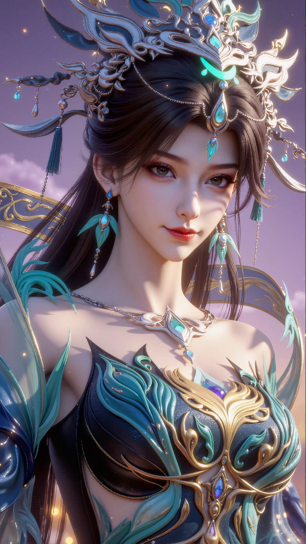 图片[2]-AI绘画 751 燕倾菲梅妃姜立 [16P]-萌味圈