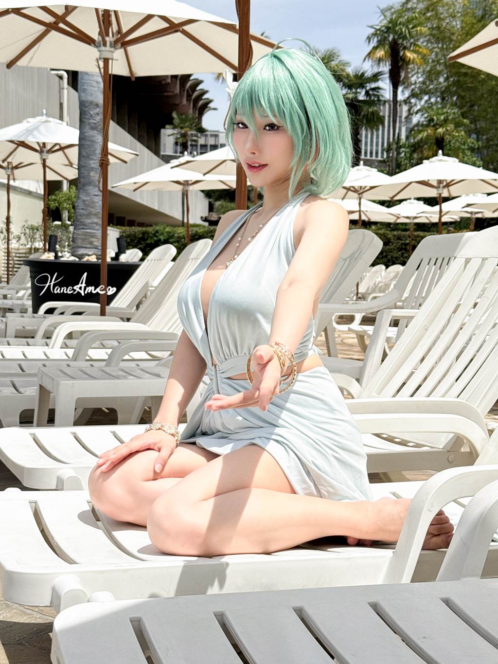 图片[2]-Hane Ame 雨波写真 NO.259 – DOAXVV Tamaki 熱帶度假[28P]-萌味圈