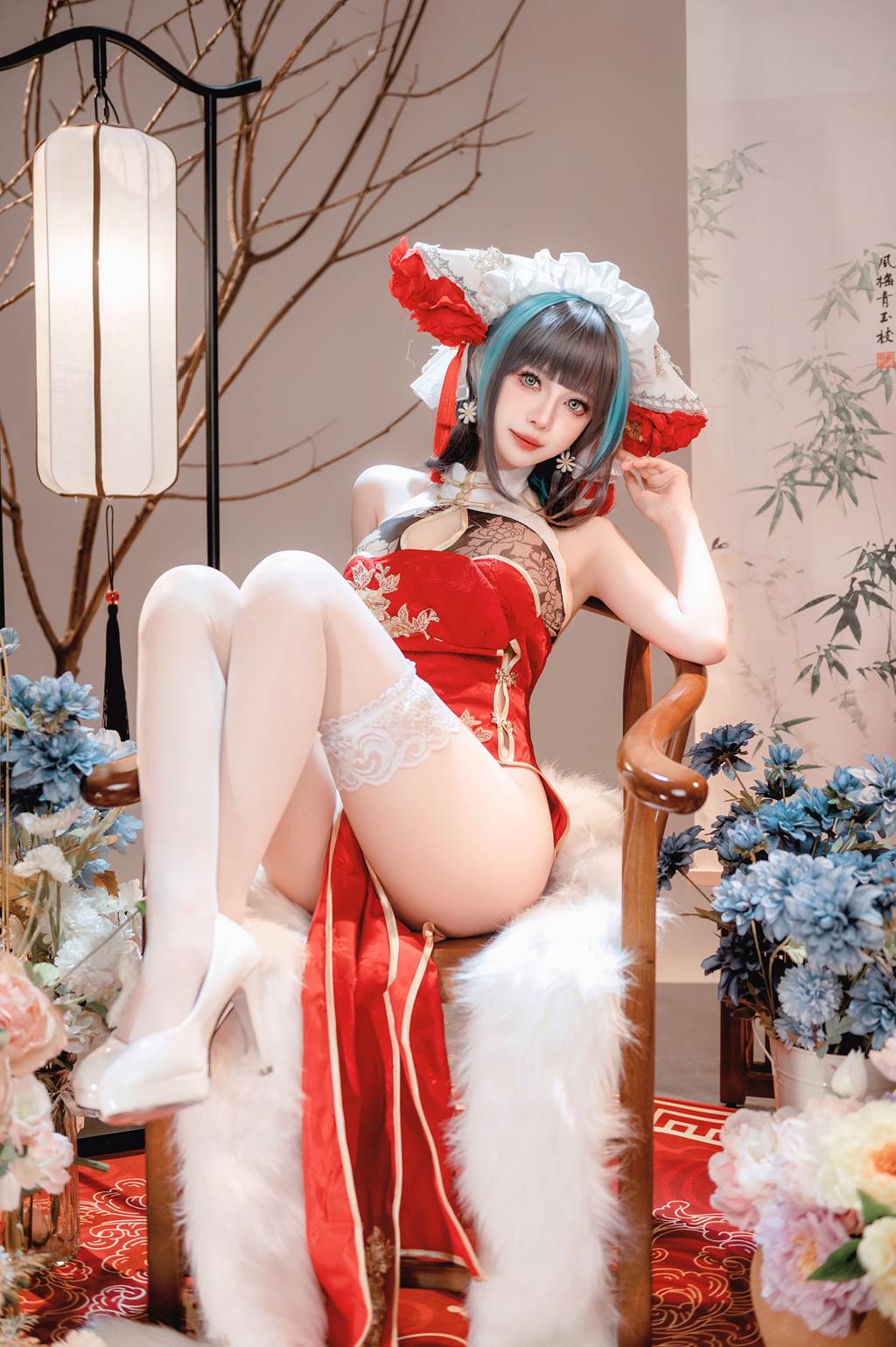 图片[2]-Shika小鹿鹿 – 碧蓝航线 新年柴郡[14P]-萌味圈