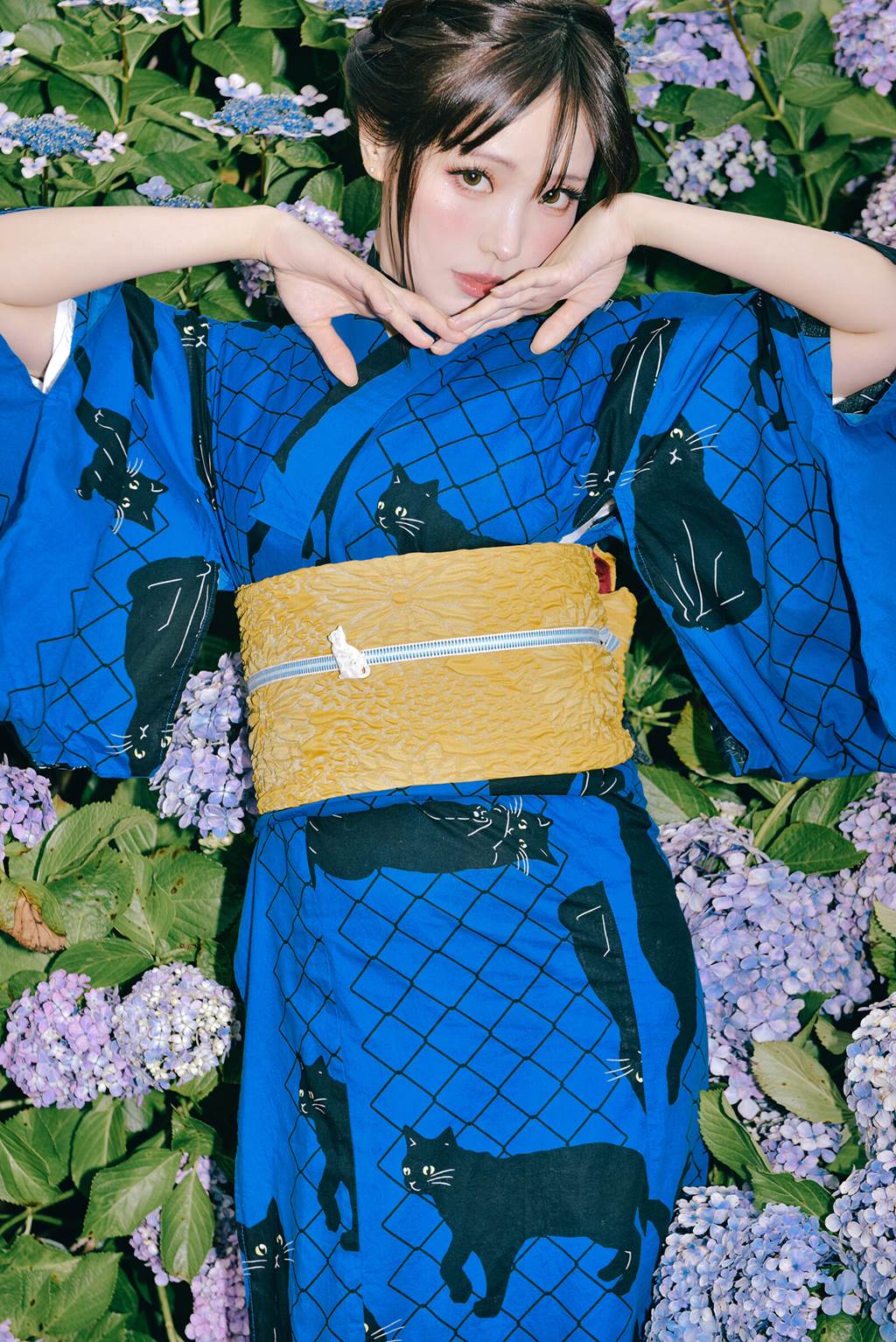 图片[2]-Ely_eee(ElyEE子) – Rainy Season Black Cat[38P]-萌味圈