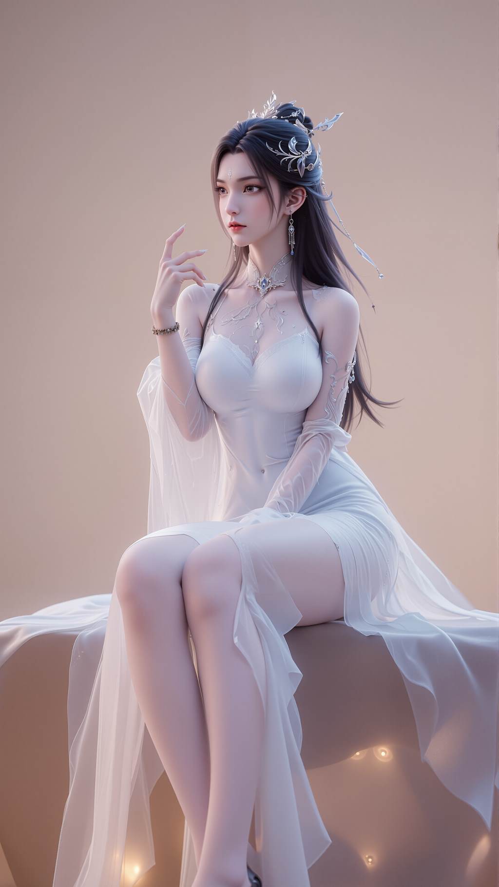 图片[2]-AI绘画 772 诛仙-陆雪琪[18P]-萌味圈