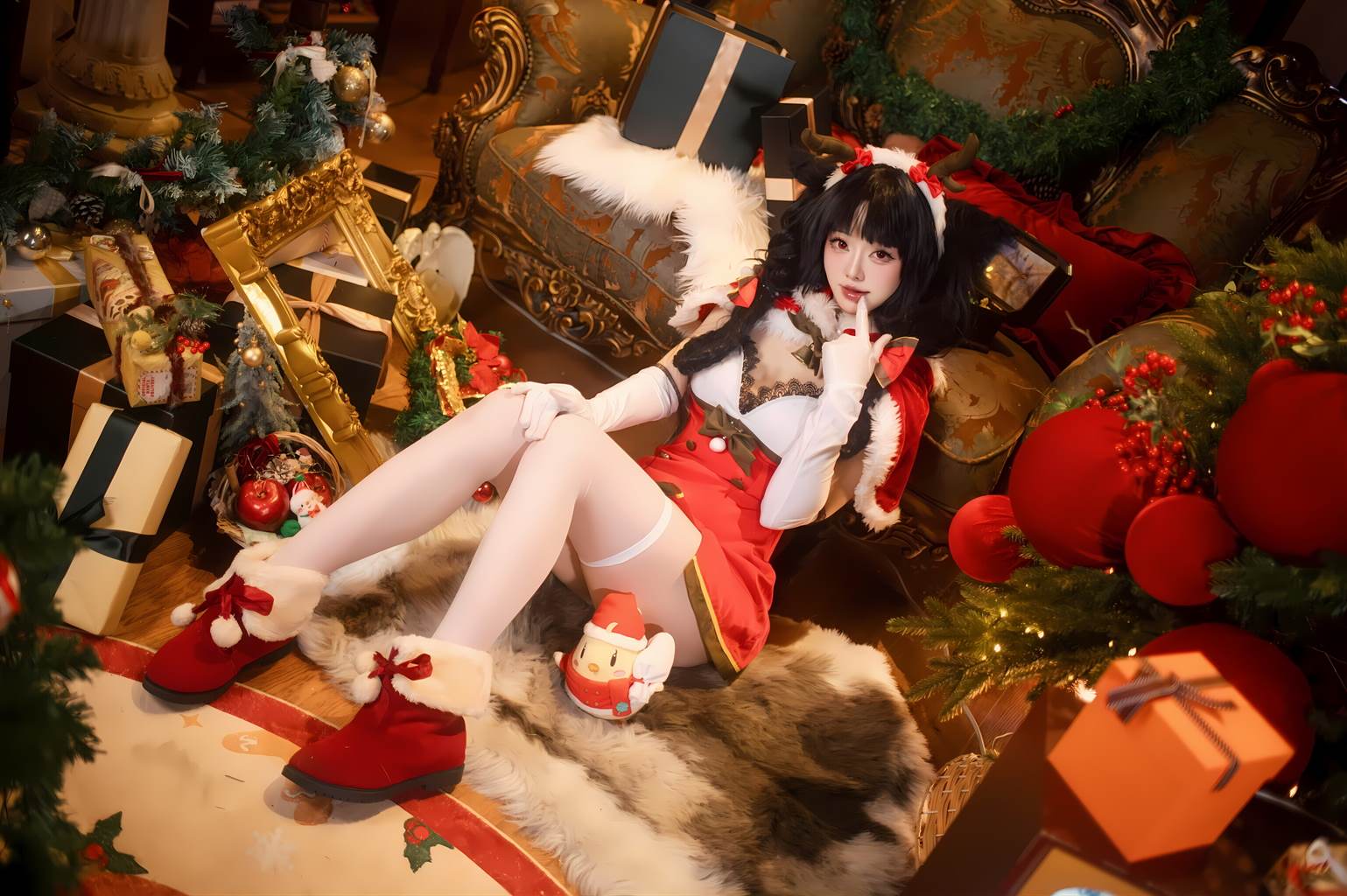 图片[4]-前野太太 – 大潮圣诞[29P]-萌味圈