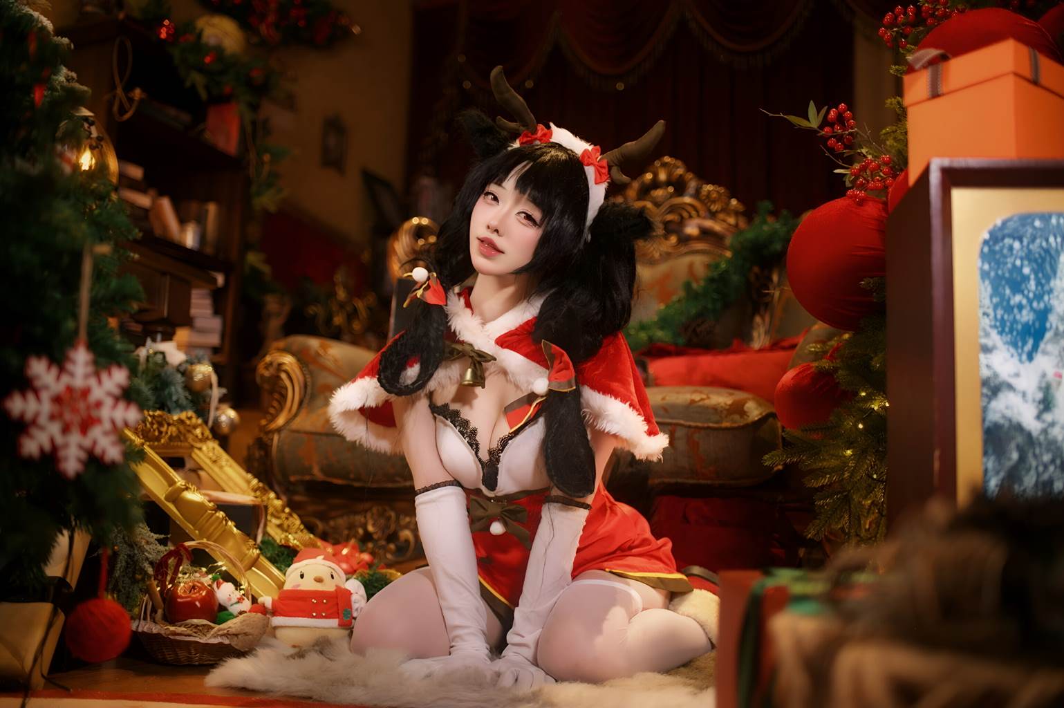 图片[8]-前野太太 – 大潮圣诞[29P]-萌味圈