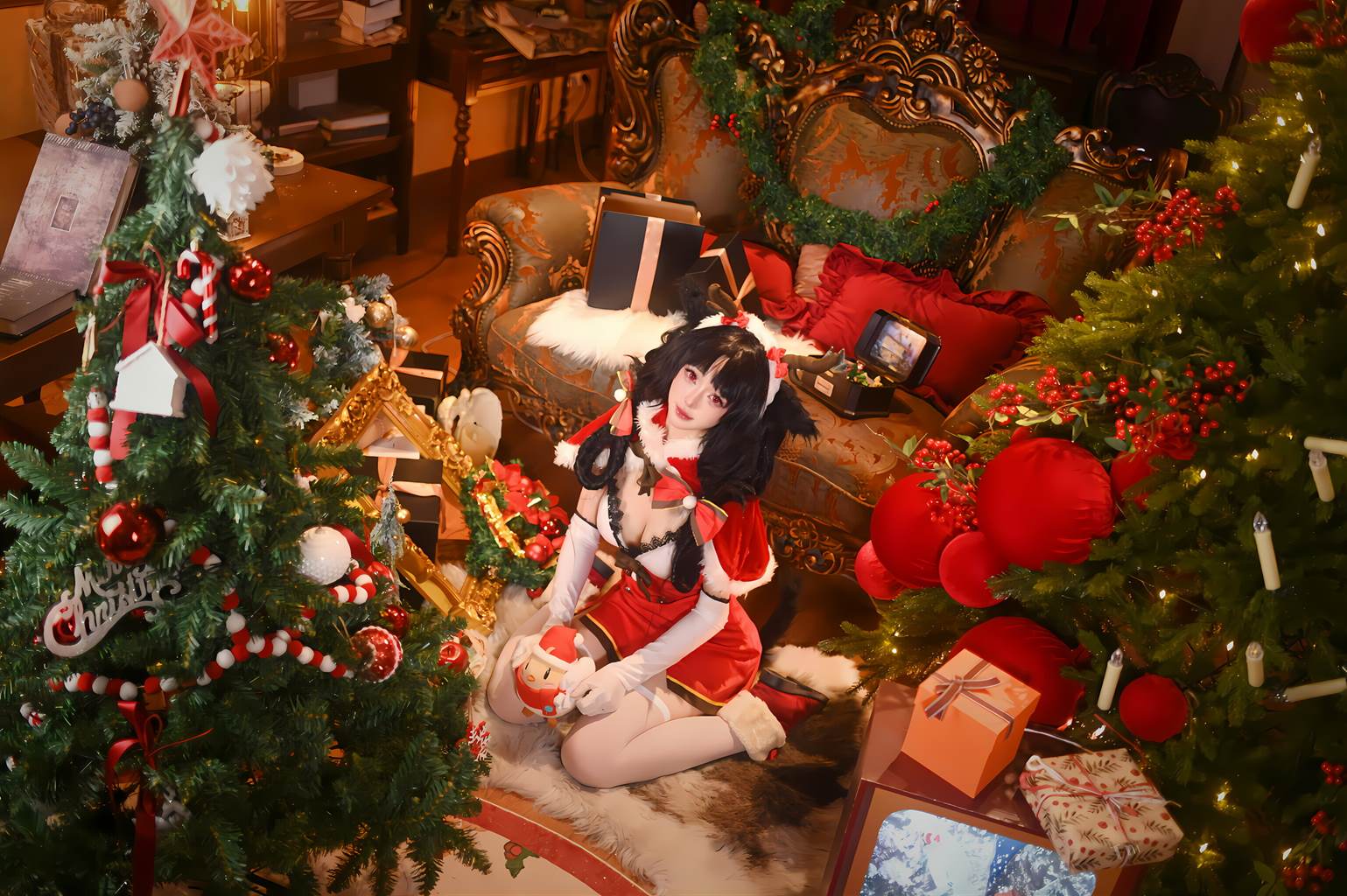 图片[12]-前野太太 – 大潮圣诞[29P]-萌味圈