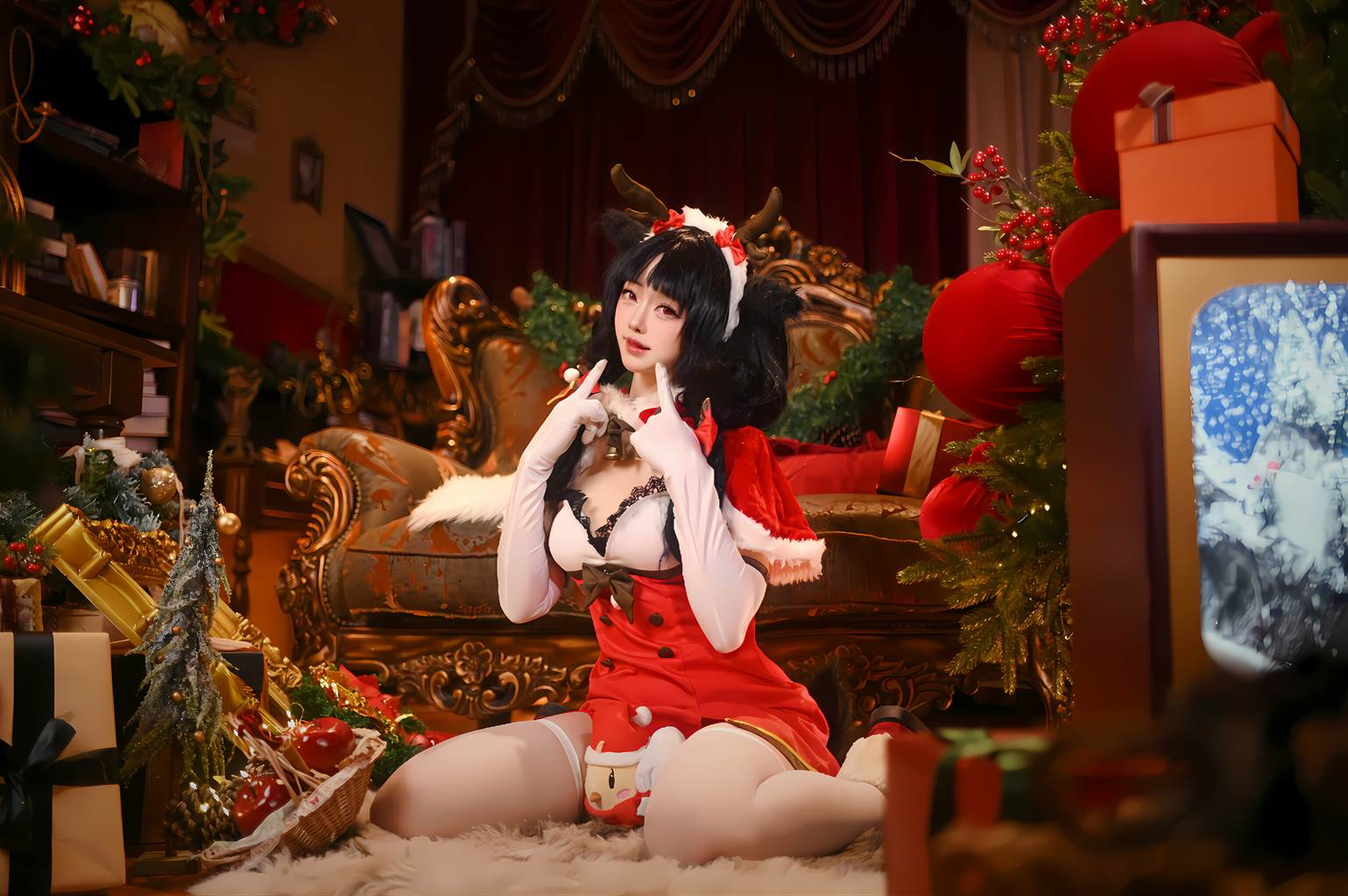 图片[16]-前野太太 – 大潮圣诞[29P]-萌味圈