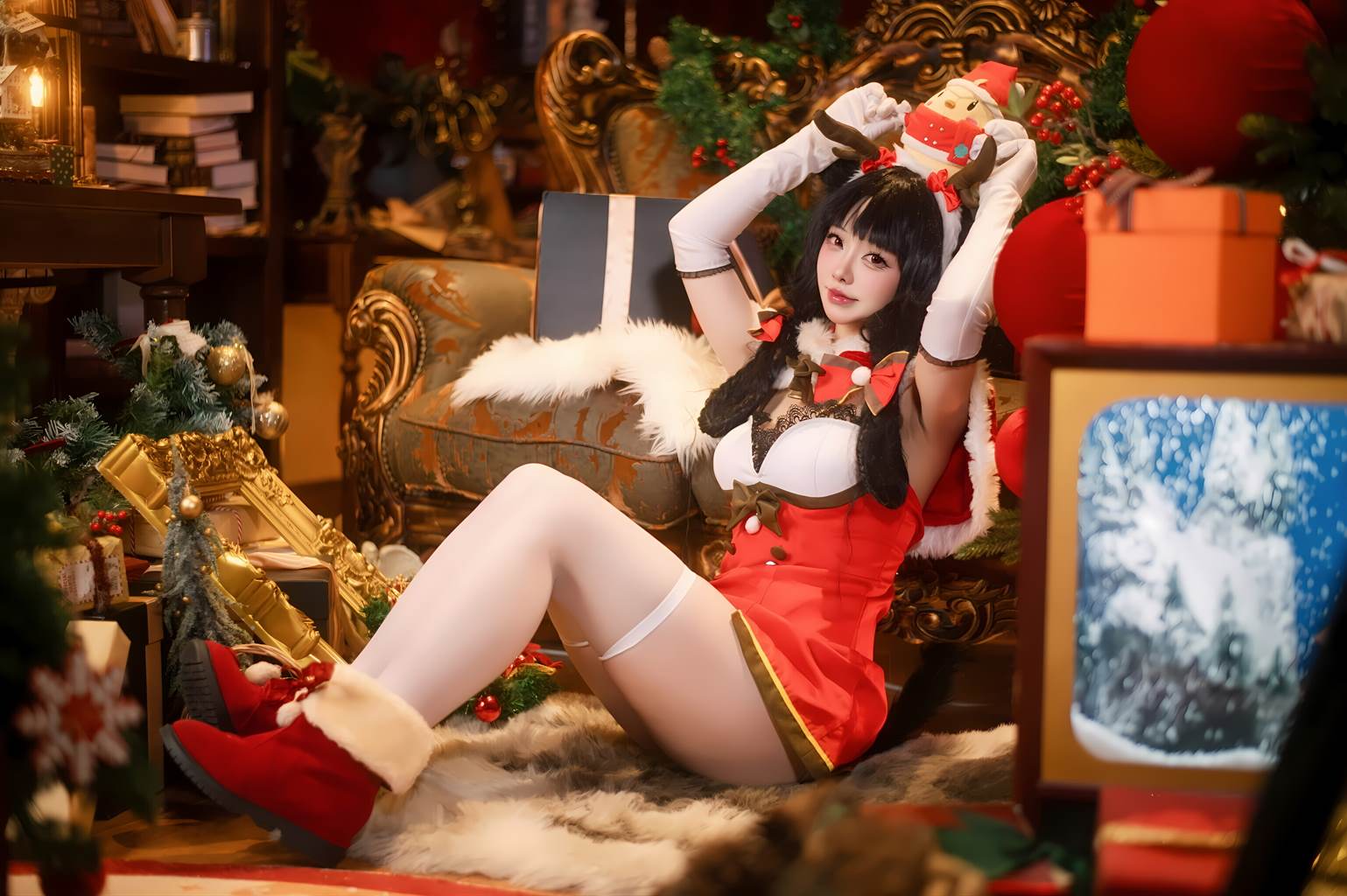 图片[30]-前野太太 – 大潮圣诞[29P]-萌味圈