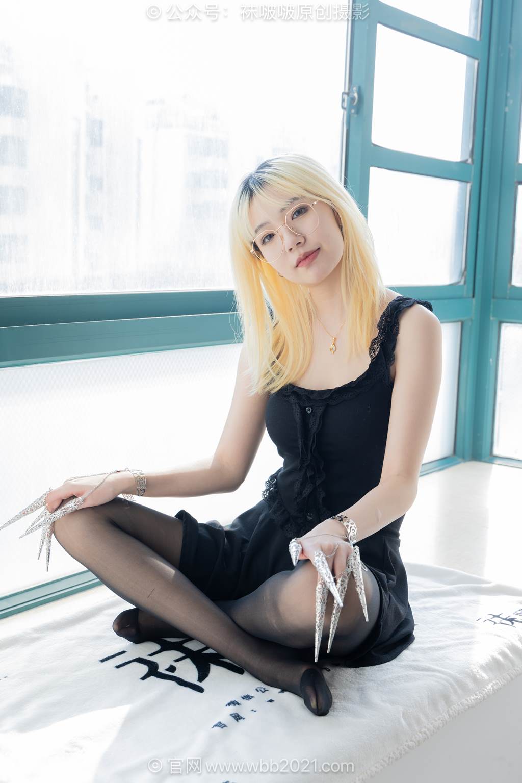 图片[2]-[BoBoSocks袜啵啵]NO.596 小甜豆-高跟鞋、高跟凉鞋、薄黑丝、裸足[150P]-萌味圈