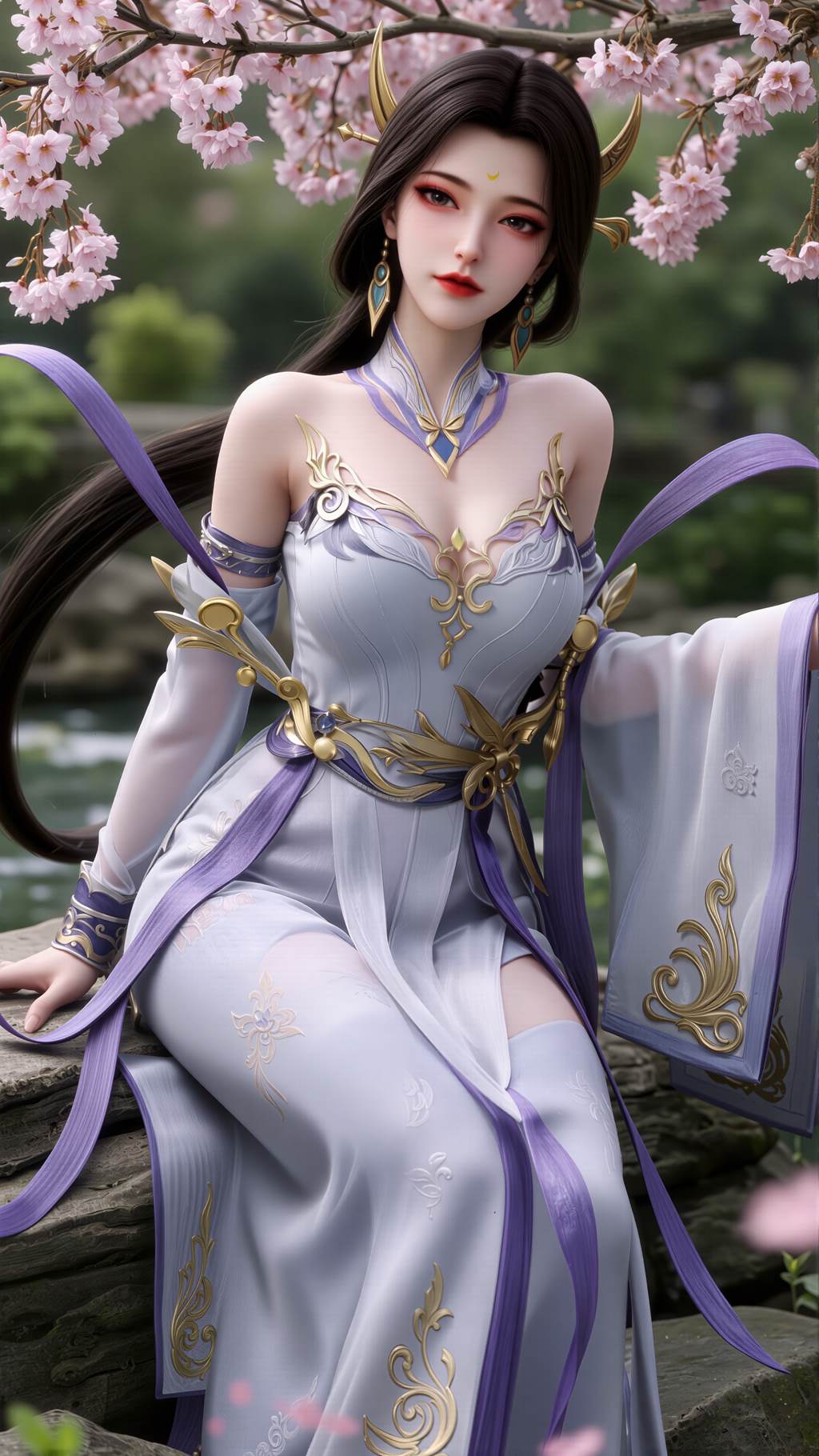 图片[2]-AI绘画 801 师兄啊师兄-嫦娥[20P]-萌味圈