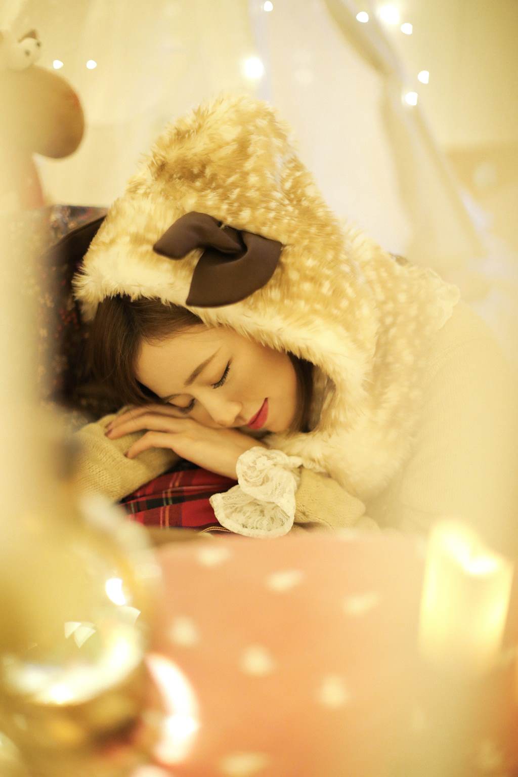 图片[2]-[YITUYU艺图语]2022.11.05 可爱圣诞小麋鹿 宝儿[30+1P]-萌味圈