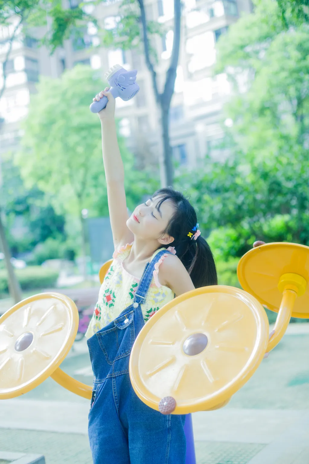 图片[33]-[YITUYU艺图语]2022.11.10 双马尾的夏 小怡妹妹cute[29+1P]-萌味圈