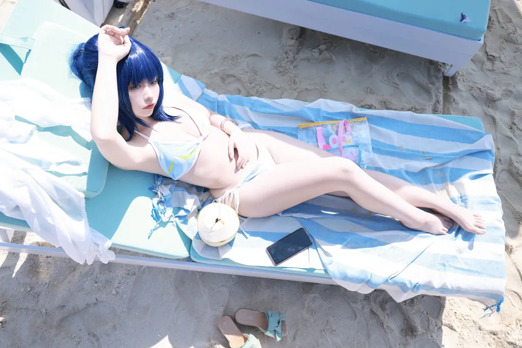 图片[2]-G44不会受伤 – 八奈见杏菜 泳装[22P]-萌味圈