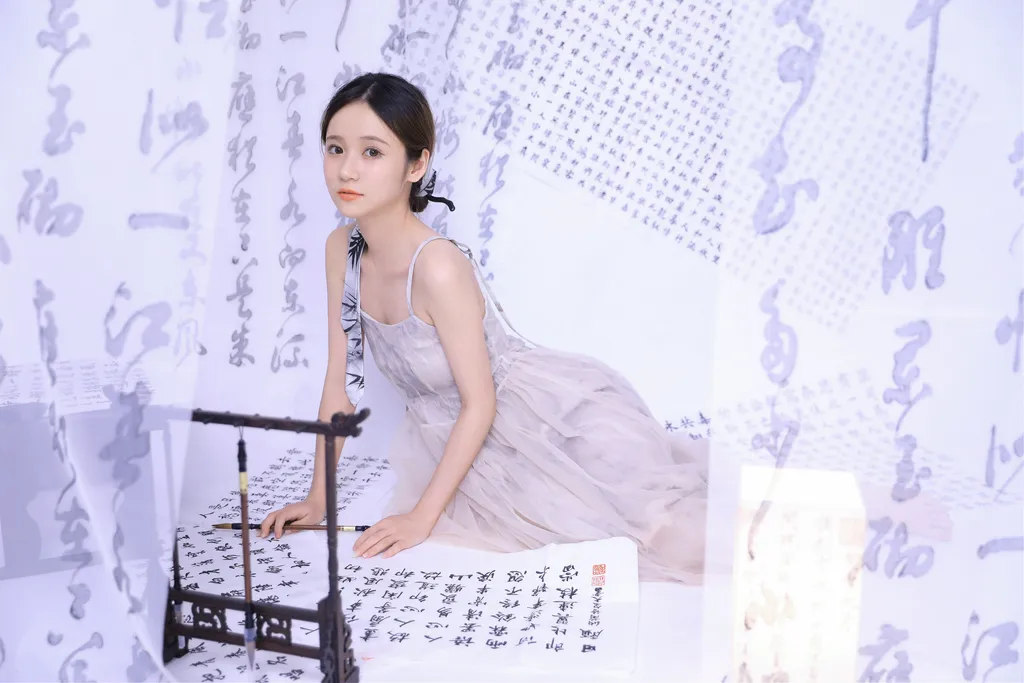 图片[2]-[YITUYU艺图语]2022.11.12 坐看闲庭听书语 不爱奶糖[25+1P]-萌味圈